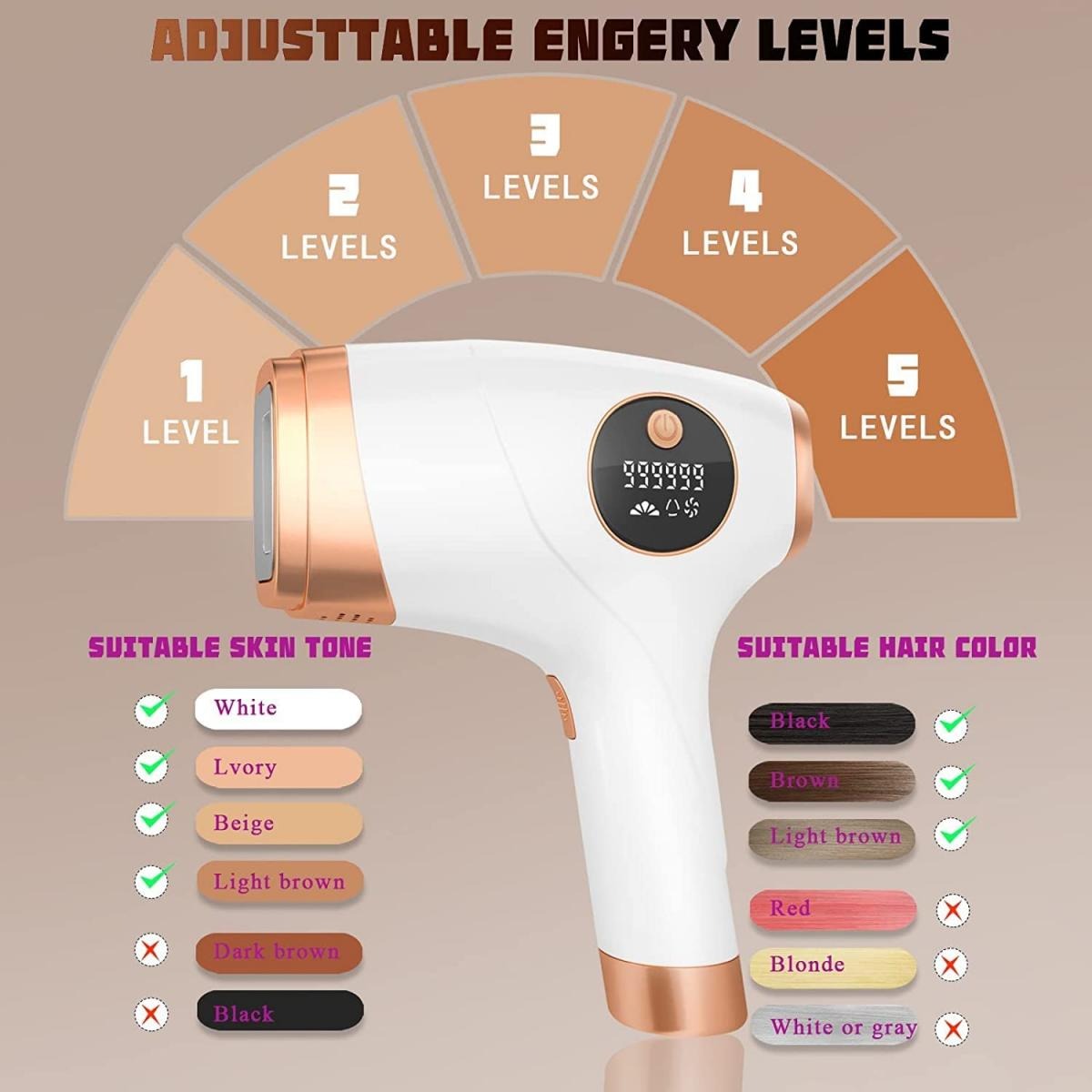 IPL Hårfjerningsapparat